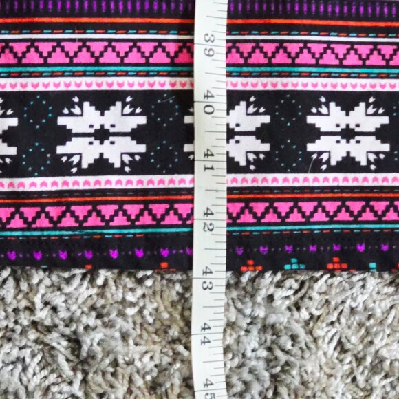 MD Bobbie Brooks Womens Midi Sheath T-Shirt Dress Size Nordic Print Soft Stretch - Picture 13 of 14